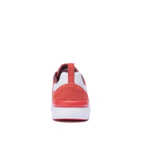 Supra Womens SCISSOR Coral/White Low Top Shoes | CA-22846